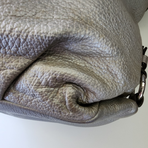 Coach Silver Metallic Bag - Picture 11 of 14
